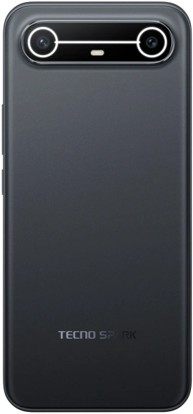 Смартфон Tecno Spark Slim 256Gb 8Gb черный моноблок 3G 4G 2Sim 6.78" 1224x2720 Android 15 50Mpix 802.11 a/b/g/n/ac/ax NFC GPS GSM900/1800 Protect FM