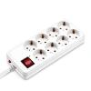 Сетевой фильтр Buro 800SH-1.8-W 1.8м (8 розеток) белый (коробка)