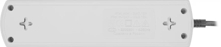 Сетевой фильтр Pilot mini 3м (4 розетки) белый (коробка)