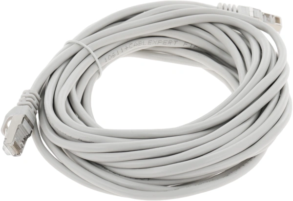 Патч-корд Premier PP22-7.5M 1000Гбит/с FTP 4 пары cat.5E CCA molded 7.5м серый RJ-45 (m)-RJ-45 (m)