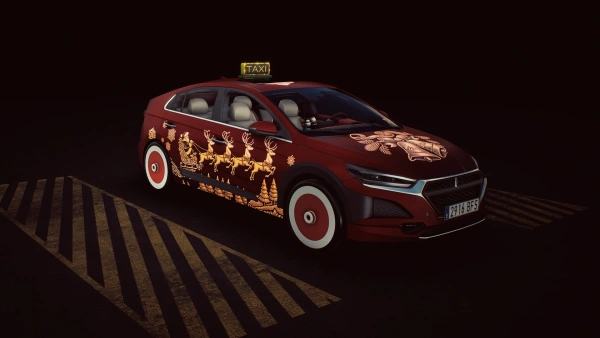 Дополнение к игре для ПК Nacon Taxi Life: A City Driving Simulator - Christmas Co (6+)