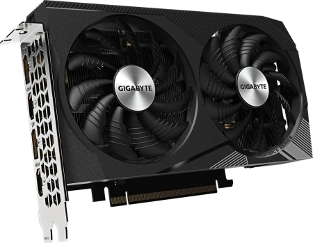 Видеокарта Gigabyte PCI-E 4.0 GV-N3060WF2-12GD 2.0 NVIDIA GeForce RTX 3060 12Gb 192bit GDDR6 1792/15000 HDMIx2 DPx2 HDCP Ret
