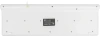 Клавиатура Оклик 490ML белый USB slim Multimedia LED