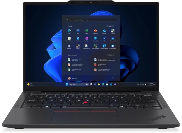 Ноутбук Lenovo ThinkPad X13 Gen 6 Core Ultra 5 235U 32Gb SSD512Gb Intel UHD Graphics 13.3" IPS WUXGA (1920x1200) Windows 11 Pro 64 black WiFi BT Cam (21RLS2TU00)
