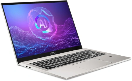 Ноутбук MSI Prestige A16 AI+ A3HMG-083RU Ryzen AI 9 365 32Gb SSD1Tb AMD Radeon 880M 16" OLED UHD+ (3840x2400) Windows 11 Home silver WiFi BT Cam (9S7-159K32-083)