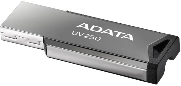 Флеш Диск A-Data 32Gb UV250 AUV250-32G-RBK USB2.0 серебристый