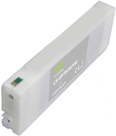 Картридж струйный Cactus CS-EPT636700 T6367 сер.пигм. (700мл) для Epson Stylus PRO 7700/7890/7900/9700 с чипом