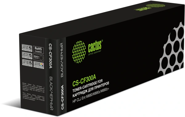 Картридж лазерный Cactus CS-CF300A CF300A черный (29500стр.) для HP CLJ Ent M880/M880z/M880z+