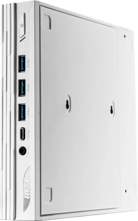 Неттоп MSI Pro DP10 12M-221RU i5 1235U (1.3) 16Gb SSD512Gb Iris Xe Windows 11 Pro 2.5xGbitEth WiFi BT 120W белый (9S6-B0A622-221)
