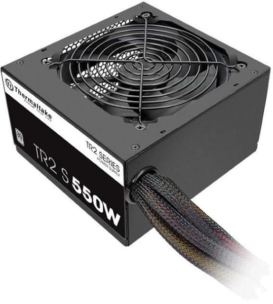 Блок питания Thermaltake ATX 550W TR2 S V2 80+ white (20+4pin) APFC 120mm fan 5xSATA RTL
