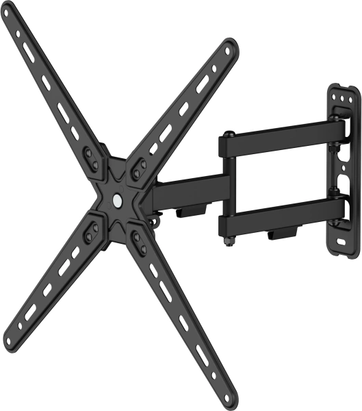 Кронштейн для телевизора Ultramounts UM958 черный 13"-55" макс.25кг настенный поворот и наклон