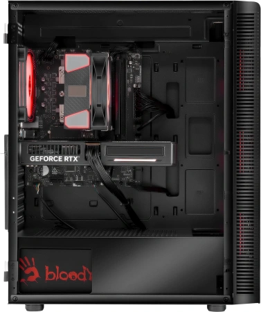 ПК Bloody BD-PC CB76T2 TWR i5 14400F (2.5) 32Gb SSD1Tb RTX5060 8Gb Windows 11 Home 64 2.5xGbitEth 650W черный (RUS) (2141962)