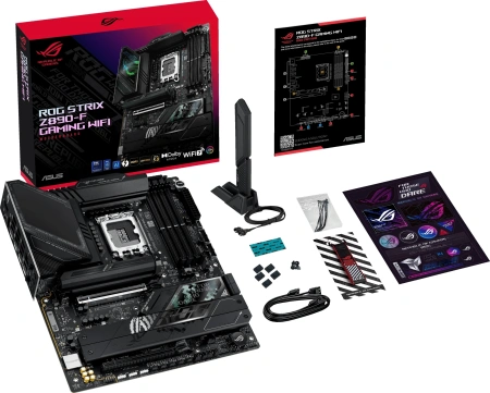Материнская плата Asus ROG STRIX Z890-F GAMING WIFI Soc-1851 Intel Z890 4xDDR5 ATX AC`97 8ch(7.1) 2.5Gg RAID+HDMI+DP