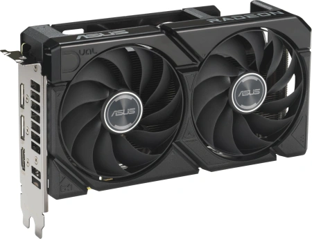 Видеокарта Asus PCI-E 5.0 DUAL-RX9060-8G AMD Radeon RX 9060 8Gb 128bit GDDR6 2400/18000 HDMIx1 DPx2 HDCP Ret