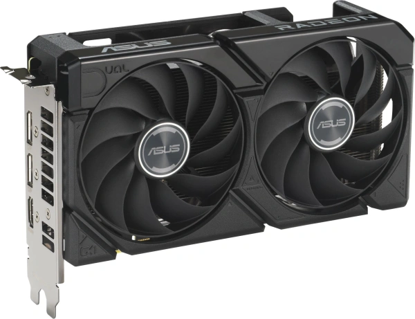 Видеокарта Asus PCI-E 5.0 DUAL-RX9060-8G AMD Radeon RX 9060 8Gb 128bit GDDR6 2400/18000 HDMIx1 DPx2 HDCP Ret
