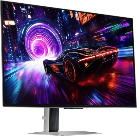 Монитор Samsung 32" Odyssey OLED G8 LS32FG812SIXCI серебристый OLED LED 16:9 HDMI матовая HAS Piv 260cd 178гр/178гр 3840x2160 240Hz FreeSync Premium Pro DP 4K USB 8.4кг