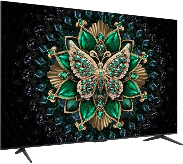 Телевизор LED TCL 55" 55C6K QD-Mini LED Frameless черный 4K Ultra HD 144Hz MEMC DVB-T DVB-T2 DVB-C DVB-S DVB-S2 USB WiFi Smart TV (RUS)