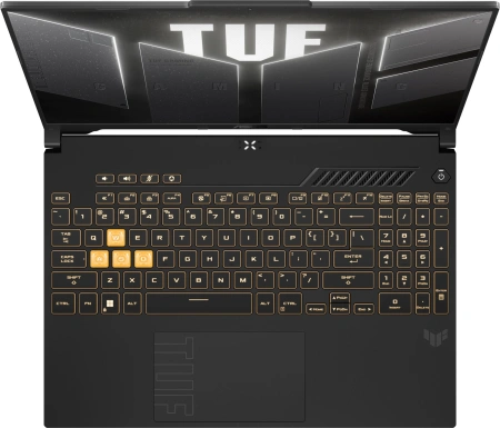 Ноутбук Asus TUF Gaming A16 FA607NU-RL064 Ryzen 5 7535HS 16Gb SSD512Gb NVIDIA GeForce RTX4050 6Gb 16" IPS WUXGA (1920x1200) без ОС grey WiFi BT Cam (90NR0MU3-M00330)