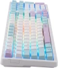 Клавиатура Acer OKW304 механическая белый USB for gamer LED (ZL.KBDCC.01V) кабель 1.8м