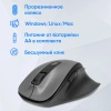 Мышь Оклик 504MW черный/серый оптическая 1600dpi silent беспров. USB 6but (2004736)