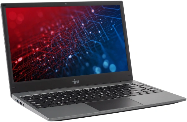 Ноутбук IRU Tactio 14RLH Ryzen 5 7430U 8Gb SSD512Gb AMD Radeon Graphics 14" IPS FHD (1920x1080) FreeDOS grey WiFi BT Cam 4000mAh (2084802)