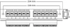 Патч-панель Cabeus PL-12-CAT.5E 10"-DUAL 10" 1U 12xRJ45 кат.5E UTP
