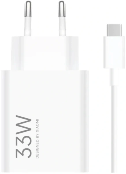 Сетевое зар./устр. Xiaomi BHR9956EU 33W 3A (PD) USB универсальное белый