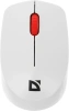 Клавиатура + мышь Defender Milan C-992 клав:белый мышь:белый/красный USB беспроводная Multimedia (45994)