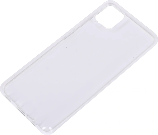 Чехол (клип-кейс) BoraSCO для Samsung Galaxy A12/M12 Silicone Case прозрачный