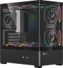 Корпус Formula Crystal U1M черный без БП mATX 7x120mm 2x140mm 1xUSB2.0 1xUSB3.0 audio bott PSU