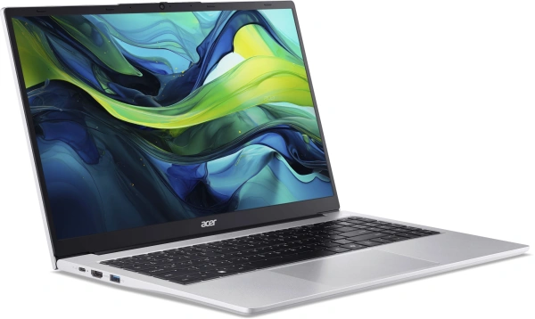 Ноутбук Acer Aspire Lite AL15-41P-R410 Ryzen 7 5700U 16Gb SSD512Gb AMD Radeon Graphics 15.6" IPS FHD (1920x1080) без ОС silver WiFi BT Cam (NX.J98CD.001)