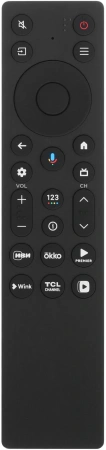 Телевизор QLED TCL 65" 65P7K черный 4K Ultra HD 60Hz DVB-T DVB-T2 DVB-C DVB-S DVB-S2 USB WiFi Smart TV
