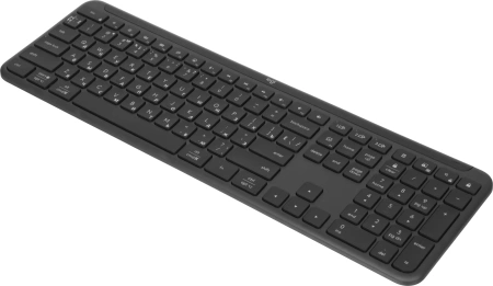 Клавиатура + мышь Logitech MK950 клав:графитовый/черный мышь:черный/серый USB беспроводная Bluetooth/Радио slim (920-012500)