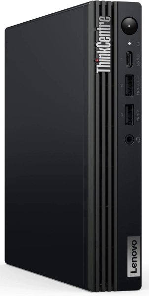 Неттоп Lenovo ThinkCentre Tiny M70q-5 slim i7 14700T (1.3) 16Gb SSD512Gb UHDG 770 без ОС GbitEth WiFi BT 135W kb мышь клавиатура черный (12TD003UUM)