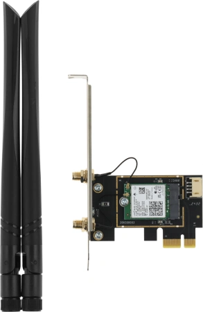 Сетевой адаптер Wi-Fi + Bluetooth Cudy WE3000 AX3000 PCI Express (ант.внеш.съем) 2ант.