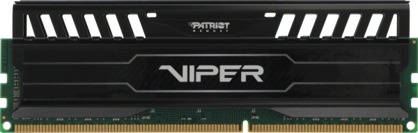 Память DDR3 8Gb 1600MHz Patriot PV38G160C0 Viper 3 RTL PC3-12800 CL10 DIMM 240-pin 1.5В с радиатором Ret