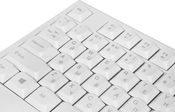 Клавиатура + мышь Acer OCC401 клав:белый мышь:белый USB беспроводная Multimedia (ZL.ACCCC.017)