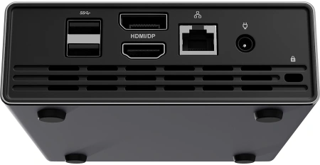 Неттоп Digma Pro Minimax U1 i5 1335U (1.3) 16Gb SSD512Gb Iris Xe Windows 11 Pro GbitEth WiFi BT 60W темно-серый/черный (DPP5-ADXW03)