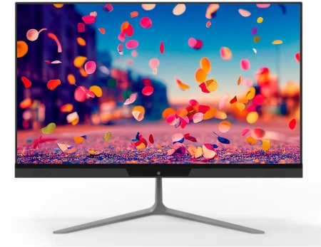 Моноблок IRU Planio 2312 23.8" Full HD PG G6405 (4.1) 8Gb SSD512Gb UHDG 610 CR FreeDOS GbitEth WiFi BT 120W Cam черный 1920x1080 (RUS)