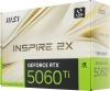 Видеокарта MSI PCI-E 5.0 RTX 5060 TI 8G INSPIRE 2X NVIDIA GeForce RTX 5060TI 8Gb 128bit GDDR7 2572/28000 HDMIx1 DPx3 HDCP Ret