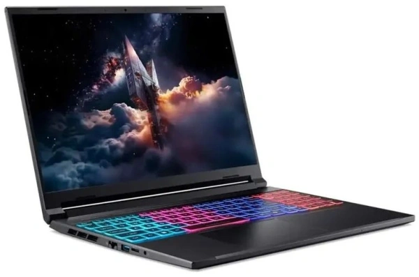 Ноутбук Acer Nitro V 15 ANV15-52-59TU Core i5 13420H 16Gb SSD512Gb NVIDIA GeForce RTX5050 8Gb 15.6" IPS FHD (1920x1080) без ОС black WiFi BT Cam (NH.QZ7CD.005)