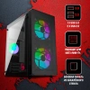 Корпус Bloody BD-CC101 черный без БП mATX 1x80mm 1x92mm 2x120mm 2xUSB2.0 1xUSB3.0 audio