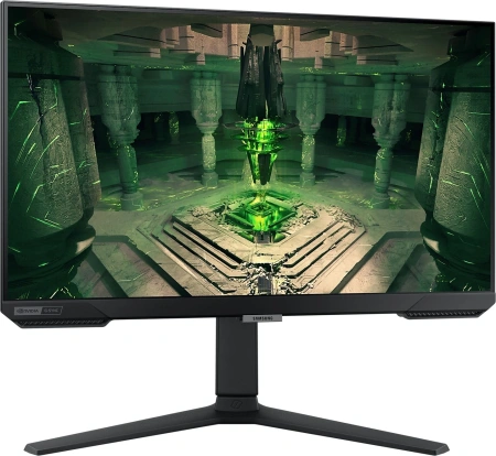 Монитор Samsung 27" Odyssey G4 S27BG400EI черный IPS LED 16:9 HDMI полуматовая HAS Piv 400cd 178гр/178гр 1920x1080 240Hz G-Sync FreeSync Premium DP FHD 5.3кг