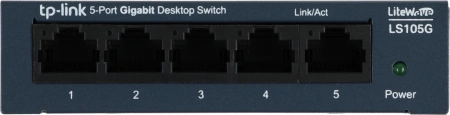 Коммутатор TP-Link LS105G (L2) 5x1Гбит/с неуправляемый