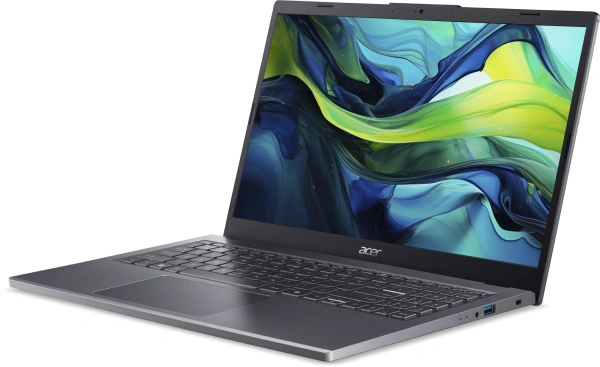 Ноутбук Acer Aspire 15 A15-51M-59MC Core 5 120U 16Gb SSD1Tb Intel Graphics 15.6" IPS FHD (1920x1080) без ОС metall WiFi BT Cam (NX.KXSCD.005)
