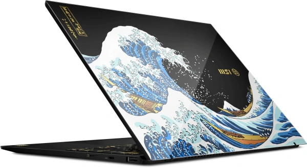 Ноутбук MSI Prestige 13 AI+ Ukiyoe Edition A2VMG-096RU Core Ultra 9 288V 32Gb SSD2Tb Intel Arc 140V 13.3" OLED 2.8K (2880x1800) Windows 11 picture WiFi BT Cam Bag (9S7-13Q323-096)