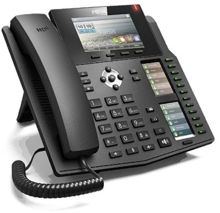 Телефон IP Fanvil X6U V2 черный