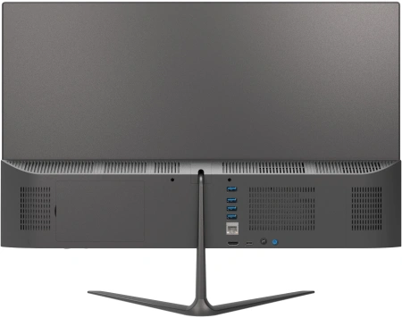 Моноблок Digma Optimum 23.8" Full HD Cel N5100 (1.1) 8Gb SSD256Gb UHDG CR Windows 11 Pro Eth WiFi BT 36W клавиатура мышь Cam черный 1920x1080