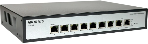 Коммутатор Origo OS6208 OS6208/A1A (L2) 8x10Гбит/с управляемый