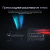 ПК Мини Chuwi AuBox Ryzen AI 9 365 (2) 32Gb SSD1Tb Radeon 880M Windows 11 Pro 2x2.5GbitEth WiFi BT 120W серебристый/черный